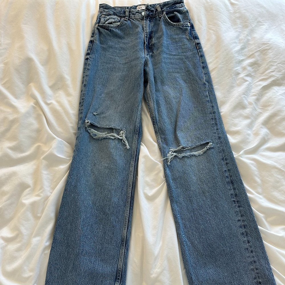 Zara Wide Leg Jeans
